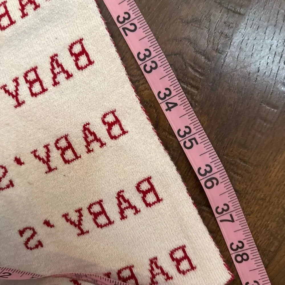 Creative Co-Op “Baby’s First Christmas” Blanket